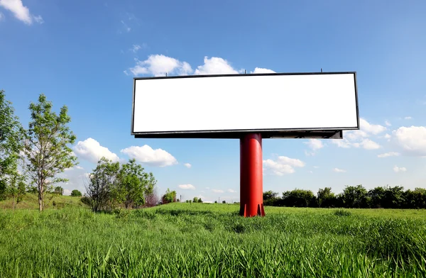 Tom billboard för din annons — Stockfoto