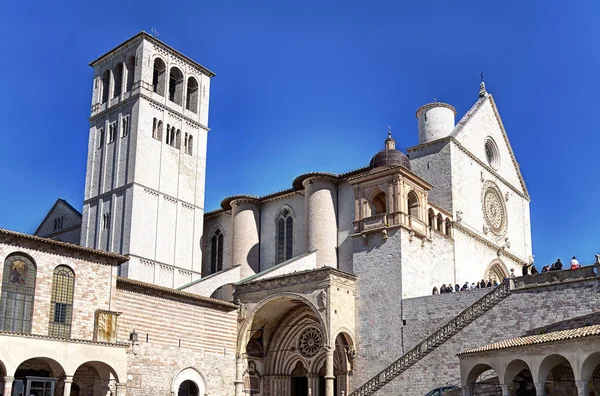 Basiliek van san francesco, assisi — Stockfoto
