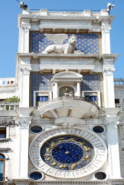 Tierkreiszeichen Uhr, Venedig, Italien — Stockfoto