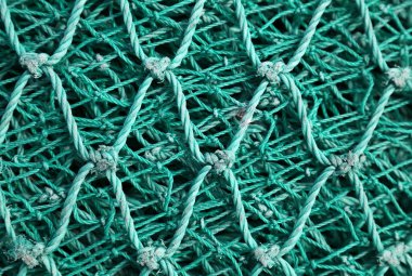 Green fishing net clipart