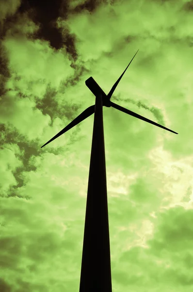 Turbina ekologiczna — Zdjęcie stockowe