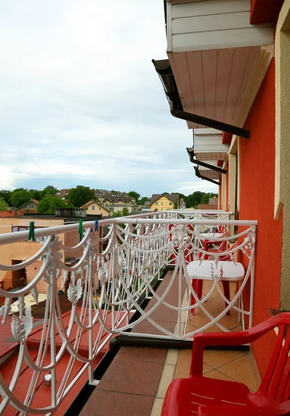 Romantische balkon — Stockfoto