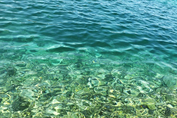 Agua azul del mar adriático . —  Fotos de Stock