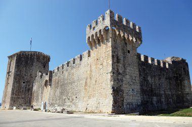 Kamerlengo castle in Trogir, Croatia clipart
