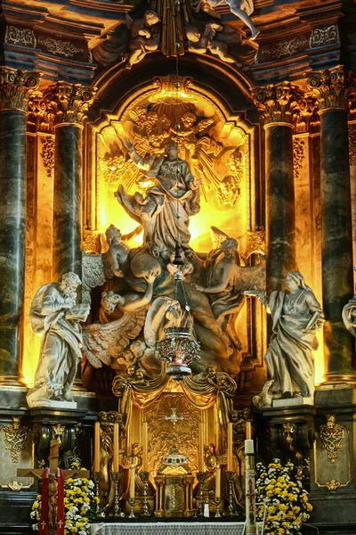 Basílica de Jasna Gora em Czestochowa, Polônia — Fotografia de Stock