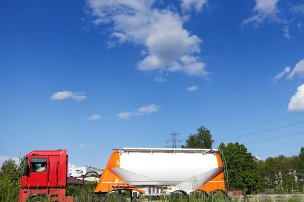 Tanker kamyon — Stok fotoğraf