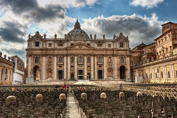 Bazilika sv. Petra, Vatikán — Stock fotografie