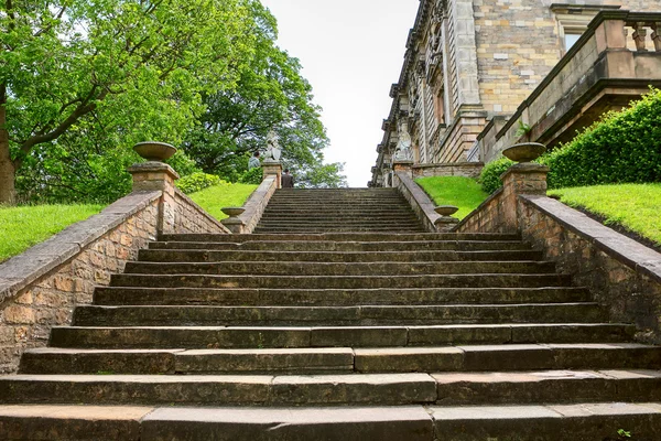 Сходи в Ноттінгемі замок — стокове фото