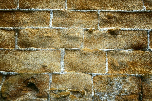 Eski taş duvar dokusu — Stok fotoğraf