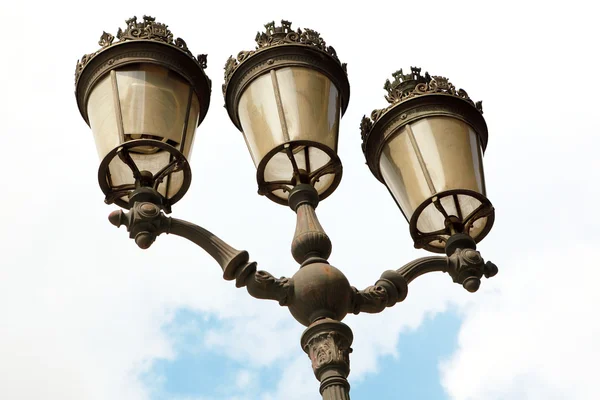 Ouderwetse straatlamp — Stockfoto