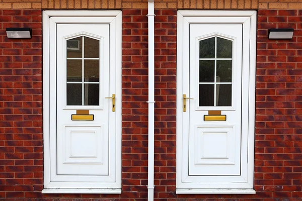 Typisch britische Tür — Stockfoto