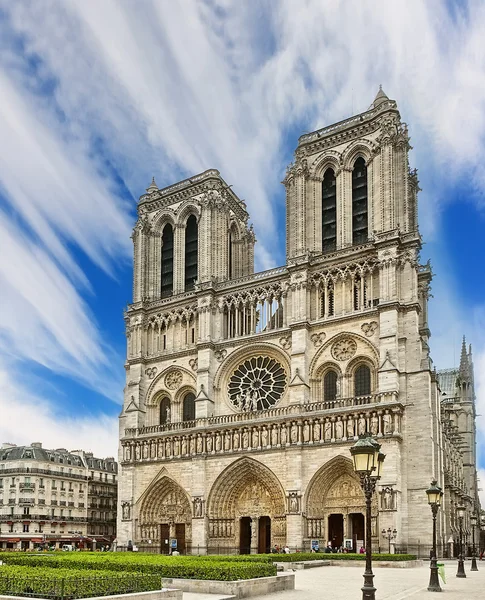 Notre Dame Cathedral - Paris — Stock Photo, Image