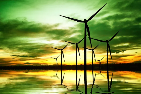 Ökológia energia találmányok — Stock Fotó