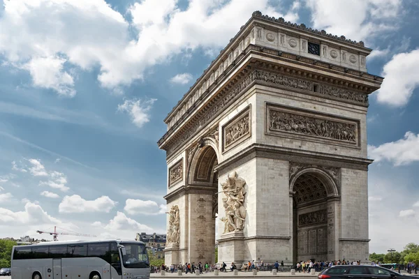 Arc de Triomphe, Παρίσι — Φωτογραφία Αρχείου