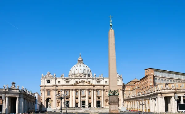 Площадь Святого Петра, Ватикан — стоковое фото