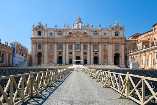 Fasad av Vatikanen — Stockfoto