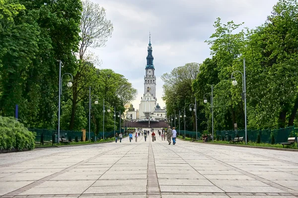 Sanktuarium w Częstochowa, Polska — Zdjęcie stockowe