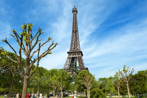 巴黎埃菲尔铁塔景观 — 图库照片