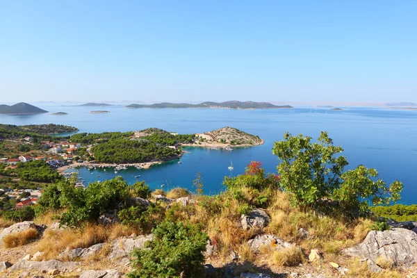 Zomer landschap van Dalmatië — Stockfoto