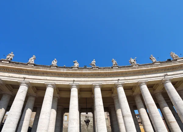 Facade of basilica of saint Peter — Stock Photo, Image