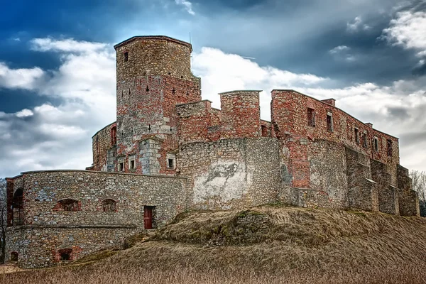 Castillo medieval en la colina — Foto de Stock