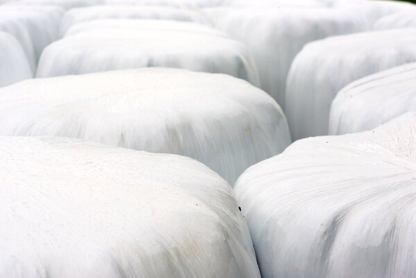 Силаж, тюки
