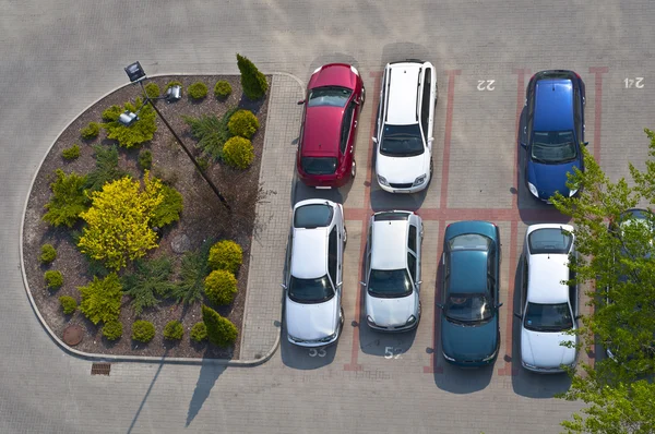 Parkplätze lizenzfreie Stockfotos