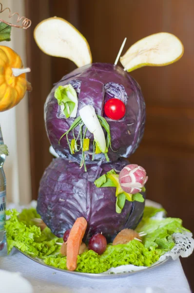 Vegetable rabbit — Stock Photo, Image