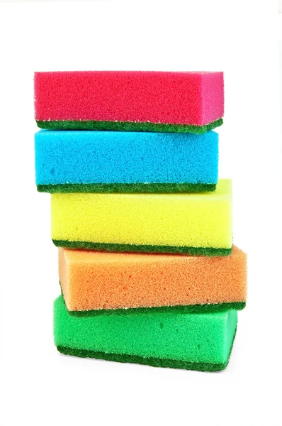 A stack of sponges — Stock Photo, Image