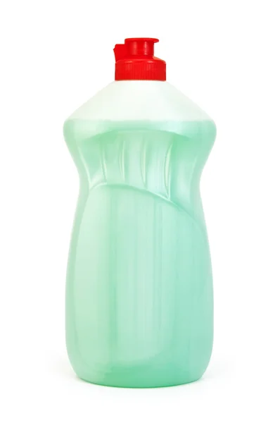 Una bottiglia di verde chiaro — Foto Stock