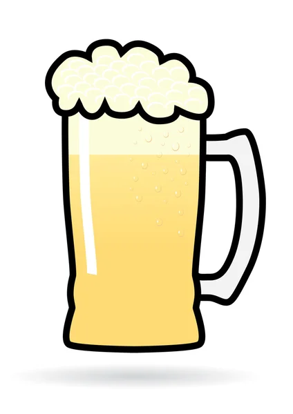 Kubek na piwo — Wektor stockowy