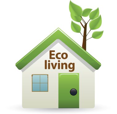 Eco living clipart