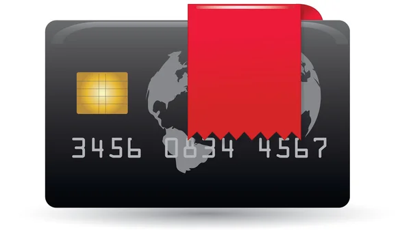 Кредитна картка значок — стоковий вектор