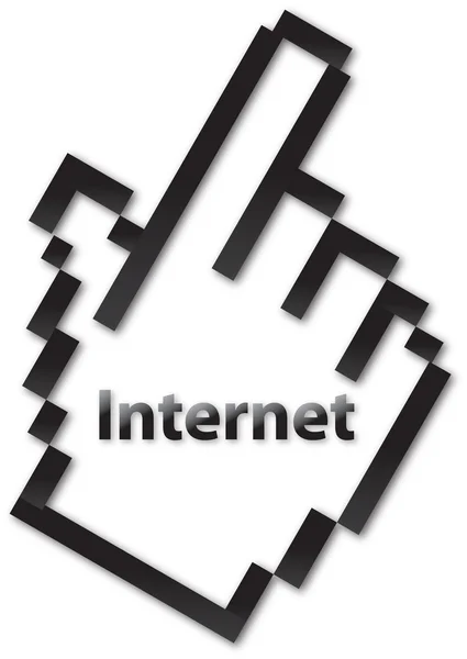 Internet. — Vector de stock