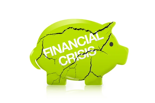 stock image Financial crisis