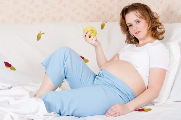 Těhotné ženy — Stock fotografie