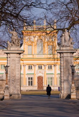 Wilanow Sarayı kapısı