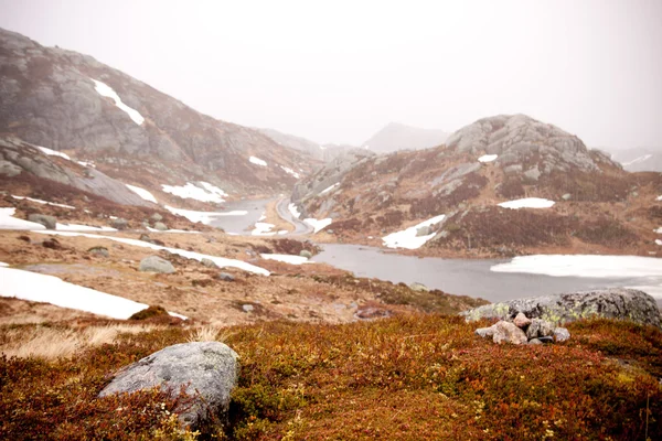 Montañas noruegas — Foto de Stock