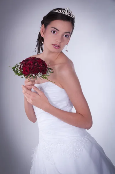 Donne in abito da sposa — Foto Stock