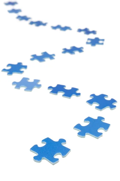 Pezzi di puzzle — Foto Stock