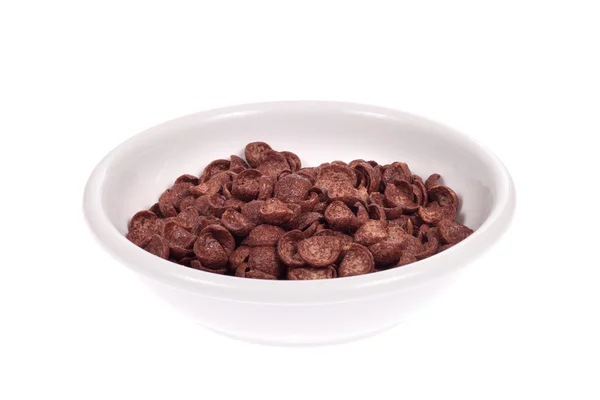Schale aus Schokolade Cornflakes — Stockfoto