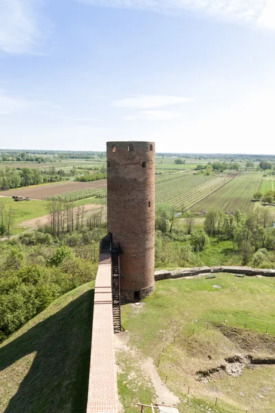 Старая оборонительная башня — стоковое фото