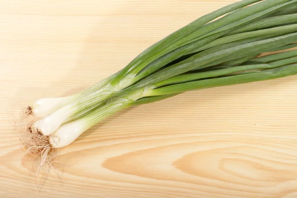 Bunch of spring onions — Stock Photo, Image