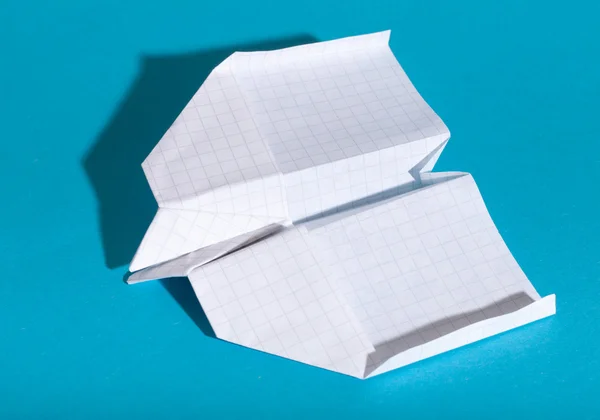 Paper airplane — Stock Photo, Image