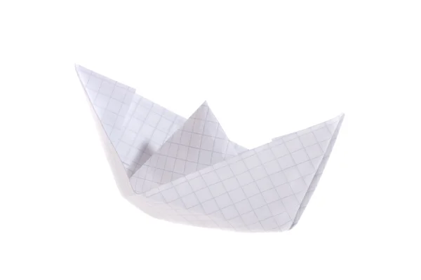 Papierschiff — Stockfoto