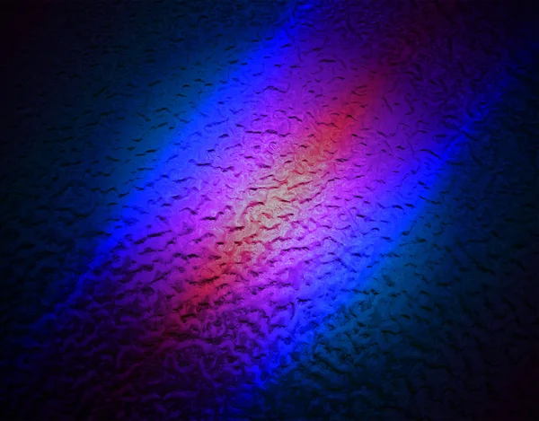Abstracte kleuren verlichting over metalen oppervlak. — Stockfoto