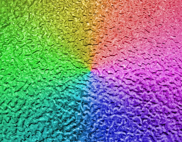 Abstract rainbow metallic surface, closeup metal background. — Stock Photo, Image