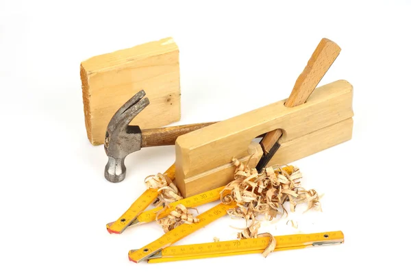Carpenter's tools — Stockfoto