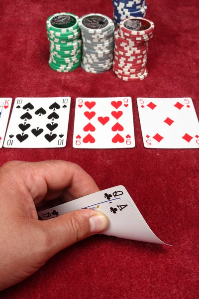 Gra w pokera — Zdjęcie stockowe