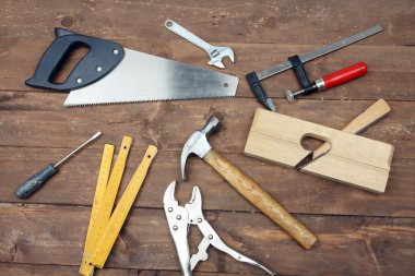 Carpenter's tools clipart